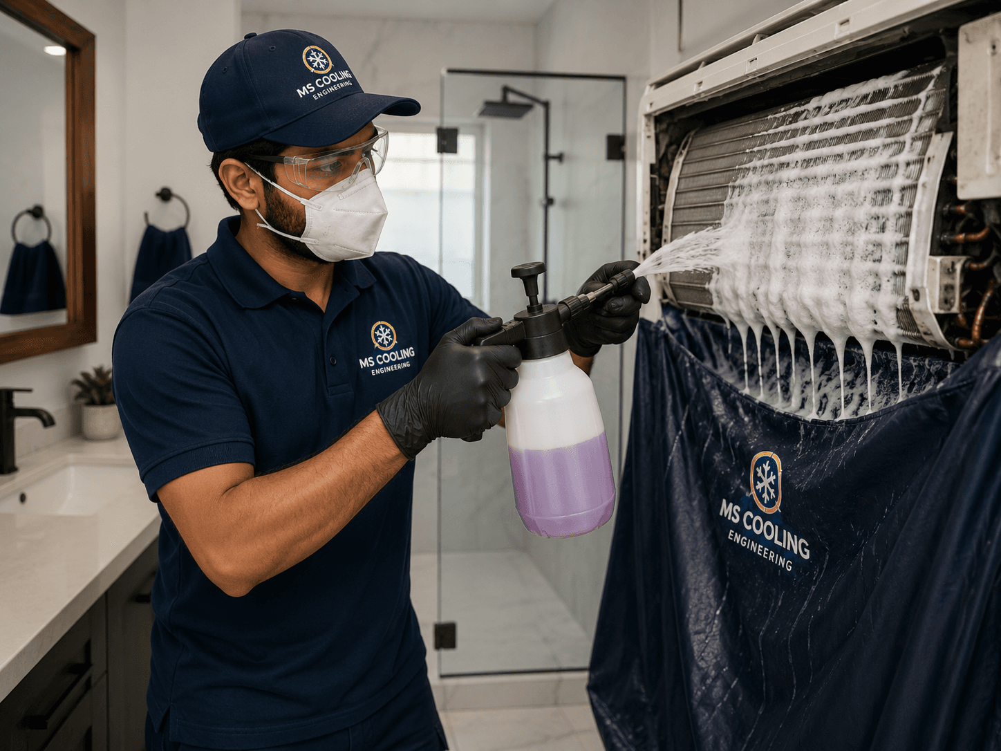 Chemical Coil Wash & Descaling